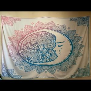 Moon Mandala Boho Tapestry